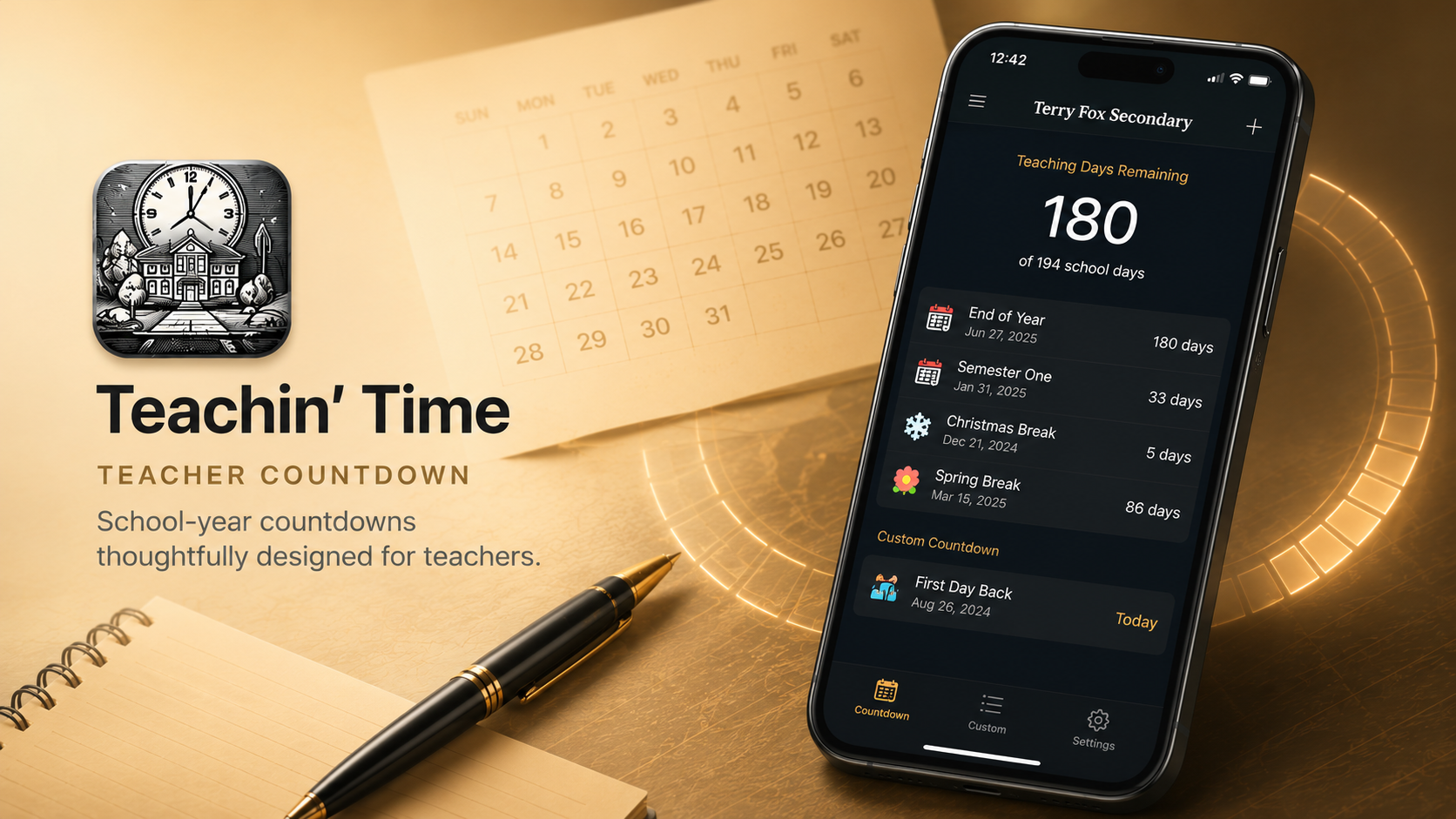 Teachin' Time promotional artwork.